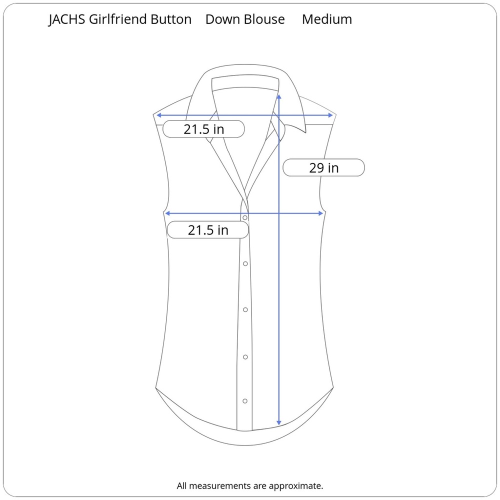 SOLD JACHS Girlfriend Arrow Print ButtonDownBlouse - Picture 8 of 8
